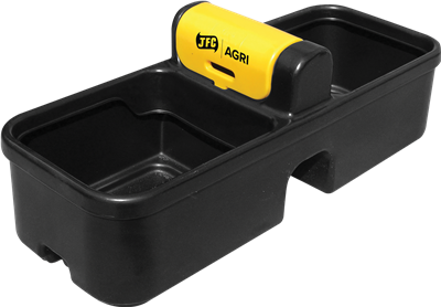 Weidedrinkbak JFC PE dubbel 130L