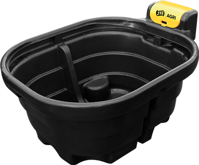 Weidedrinkbak JFC PE ovaal 600L